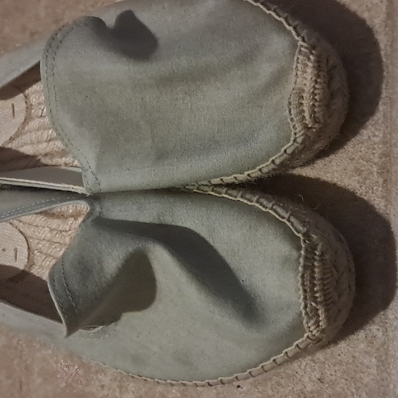 Soludos Canvas Platform Espadrille Shoes Size 8.5 - Picture 5 of 9
